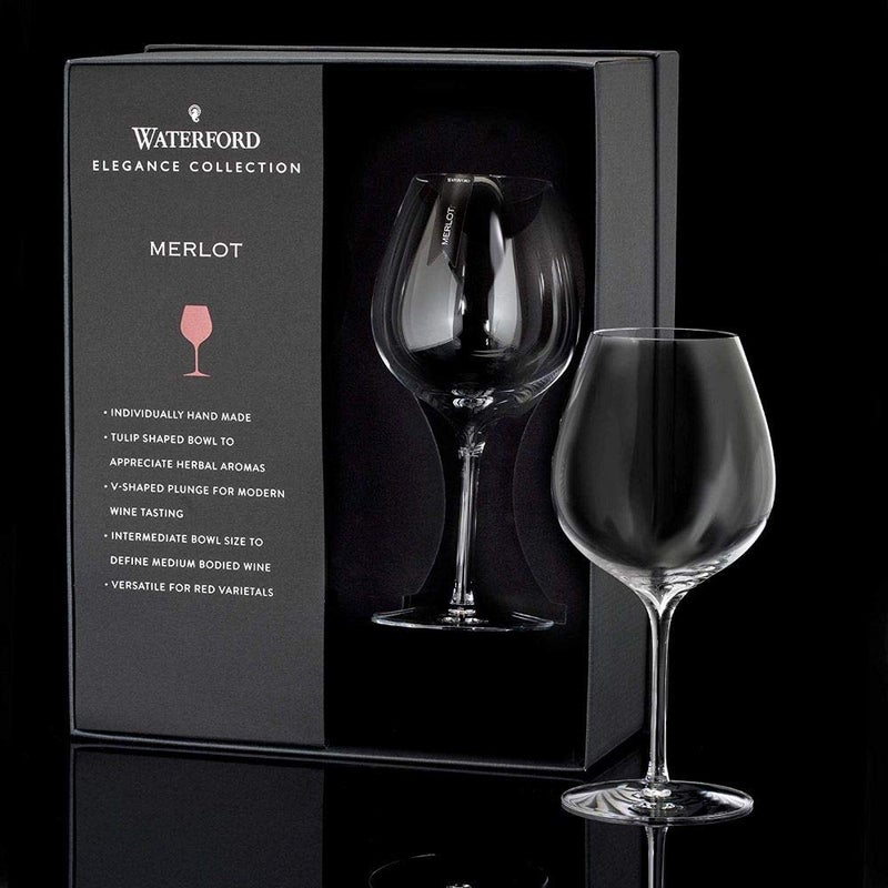 Waterford Elegance Merlot Wine Glass, Pair - Image 2